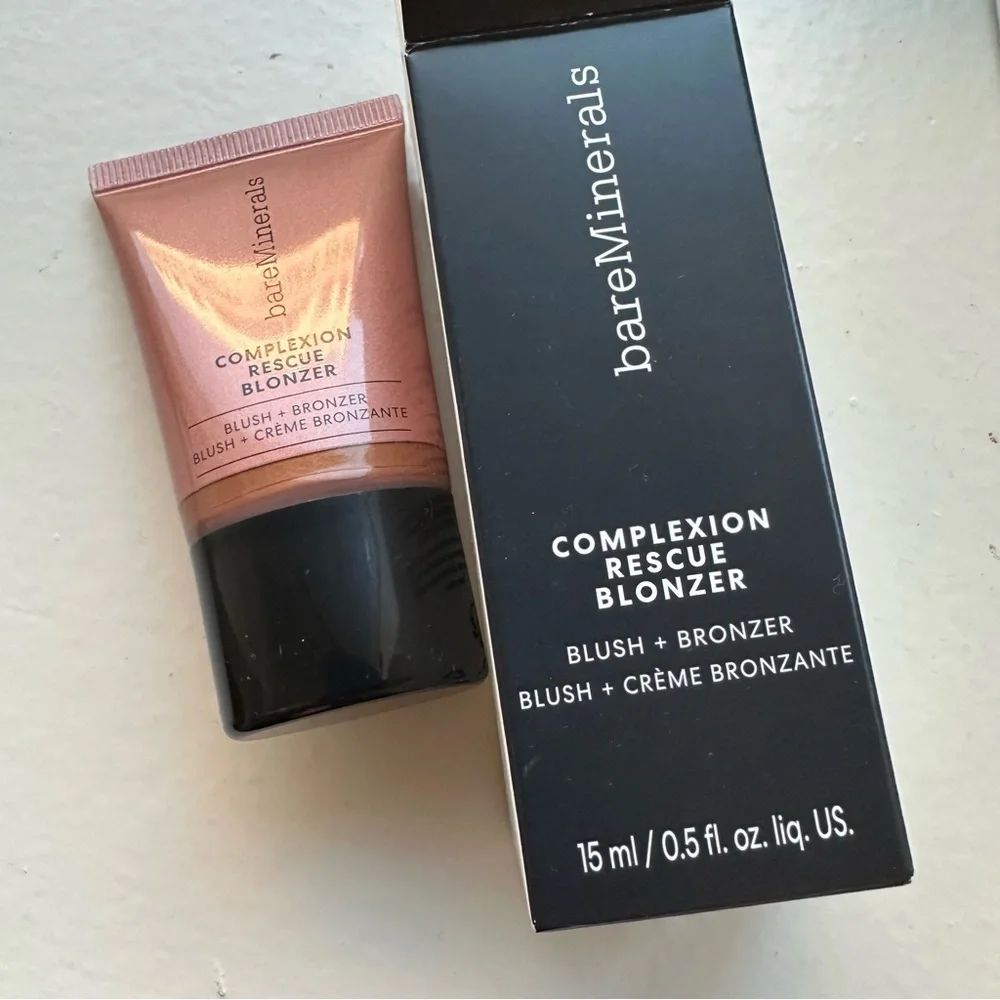 BNIB bareMinerals COMPLEXION RESCUE Blush + Bronzer shade kiss of spice